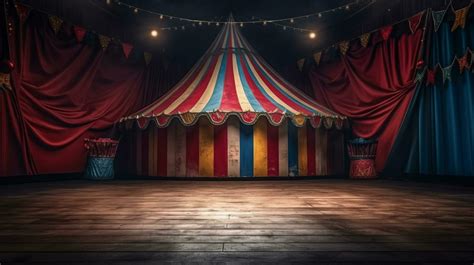 Circus Stage Background