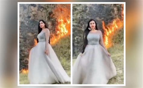 Pak Influencer Accused Of Starting Forest Fire As Her Fire Erupts