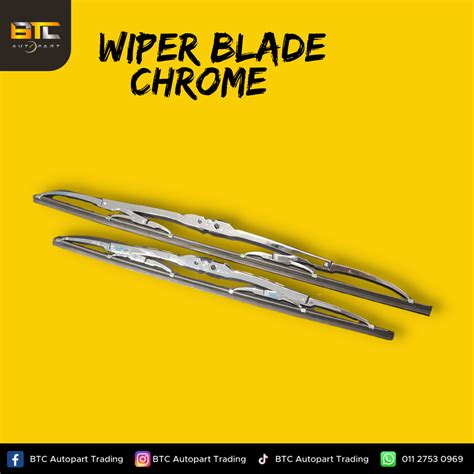 Wiper Blade Chrome Bosch Perodua Myvi Axia Viva Kancil Kelisa