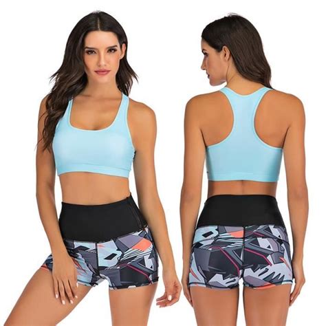 MAILLOT DE BAIN Sport Taille Haute Bikini Femmes Maillots De Bain 2021