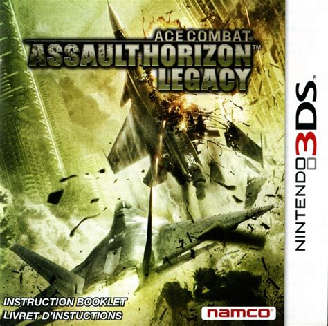 Ace Combat Assault Horizon Legacy Cover Or Packaging Material Mobygames