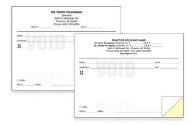 Rx Prescription Pads Smartpractice Eye Care