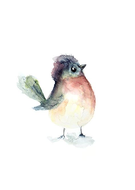 Items similar to Watercolor painting watercolor bird painting bird art ...