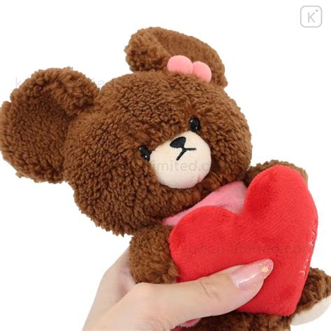 Japan The Bears School Plush Doll Jackie Heart Kawaii Limited