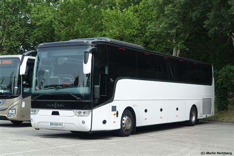 Van Hool Tx 16 Alicron Pont Du Gardfrankreich Juni 2023 Bus Bildde