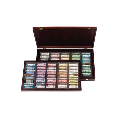 Coffret Bois Pastels Rembrandt