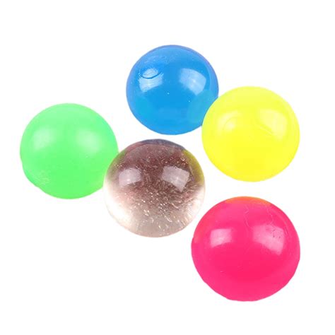 Temacd Stress Ball Stretch Bounce Tear Resistant Reusable Relieve