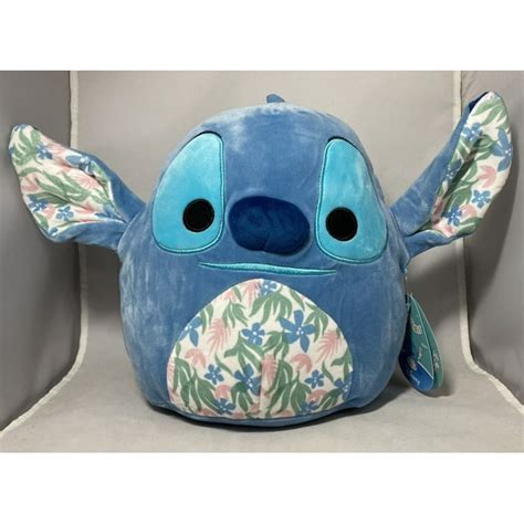 Squishmallow Disney Stitch Floral 10 Plush Kellytoy