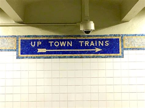 The Old School Subway Signs At Chambers Street Ephemeral New York