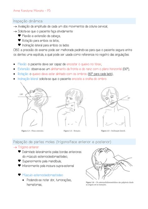 Solution Semiologia Ortop Dica Cervical Studypool