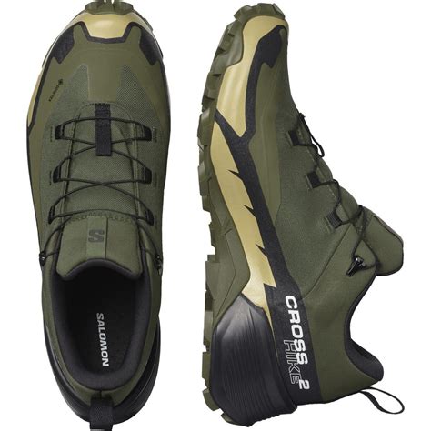 Pánska Outdoorová Obuv Salomon Cross Hike Gtx 2 M L41730800 Olive