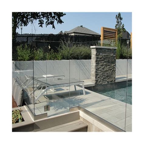 Ace Frameless Profile U Channel Clamp Glass Railing Aluminum U Channel