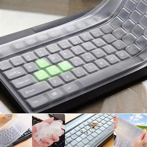 Buy Clear Silicone Dust Proof Keyboard Skin Protector Protective Film