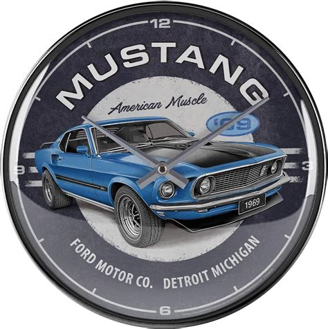 Ford Mustang Mach1 1969 Metallskiltno