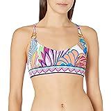 Amazon RVCA Women S Solid Laced Bikini Top Clothing