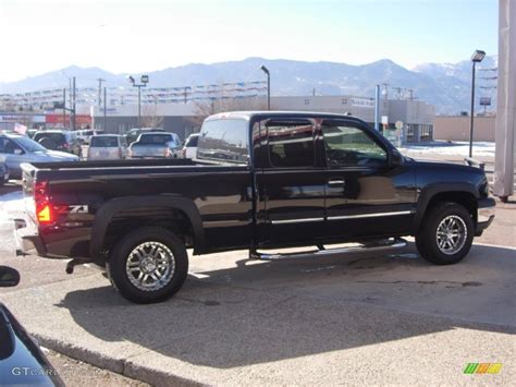 2005 Black Chevrolet Silverado 1500 Z71 Extended Cab 4x4 75021336