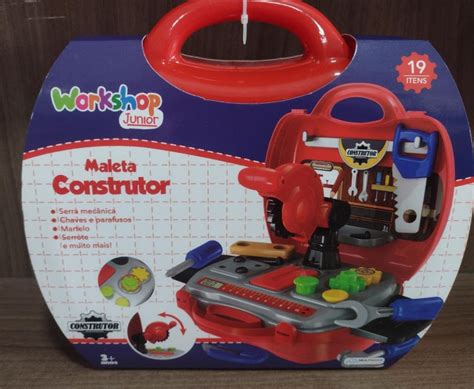 Maleta Workshop Jr Construtor Itens Estillo Mania