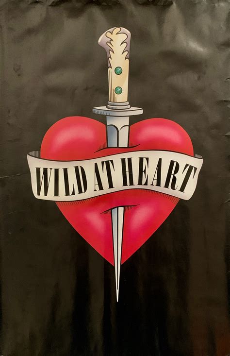 Original Wild at Heart Movie Poster - David Lynch - Nicolas Cage