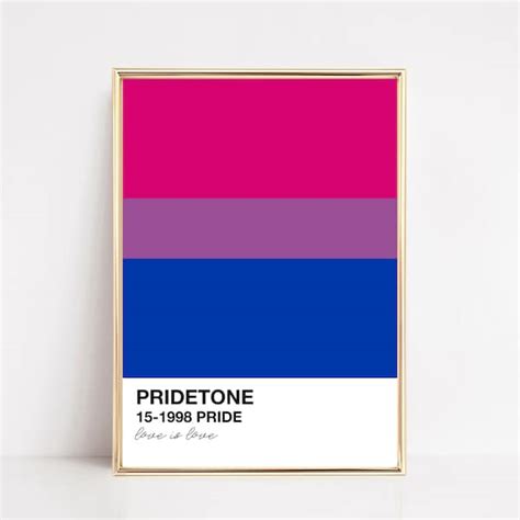 Bi Pride Poster Etsy