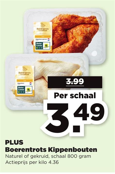 Plus Boerentrots Kippenbouten Aanbieding Bij Plus