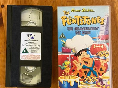 Vhs Video The Flintstones The Gravelberry Pie King Hanna Barbera