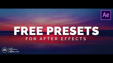 Smooth Transition Presets Free For After Effects Sam Kolder Style 2019 Youtube