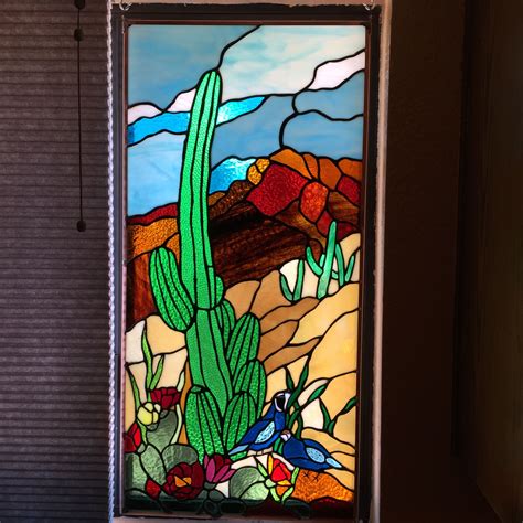 Southwest 3d Stained Glass Outdoor And Gardening Garden Decoration Jan