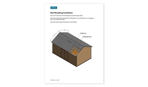 12x20 Storage Shed Plans