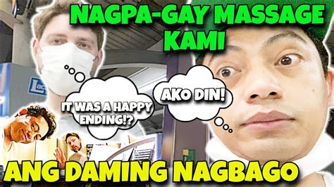 Nagpa Gay Massage Kami Ni Afam Pinoy Gay German Afam Couple Youtube