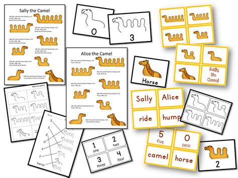 Sally the Camel / Alice the Camel | Teaching Resources