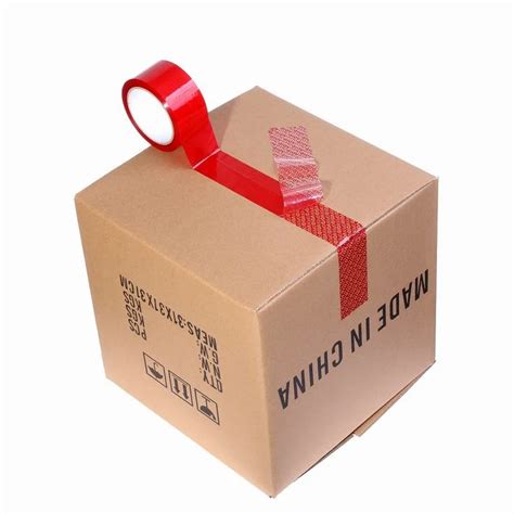 Tamper Evident Open Void Security Packing Tape For Carton Box Sealing China Void Tape And