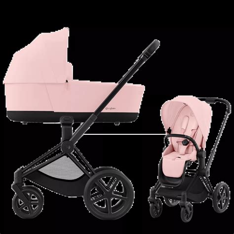 Sklep Smile Cybex Priam W Peach Pink Matt Black Frame