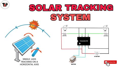 How To Make Solar Tracker System Using Ldr At Home Using Tda2822ic Youtube