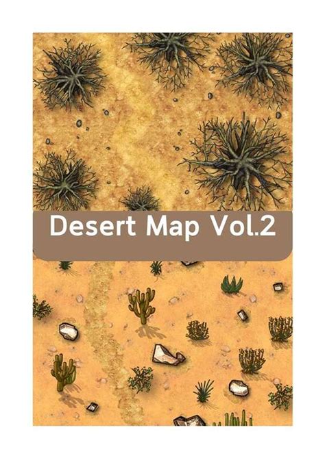 Desert Map Vol2 Ronin Map Adventure Drivethrurpg