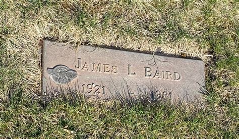 James L Baird Sr 1921 1981 Find A Grave Memorial