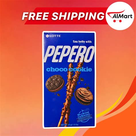 Pepero Choco Cookie 32 Grams Shopee Philippines