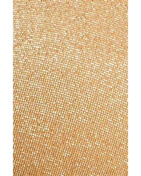 Vitamin A Gia Metallic Triangle Bikini Top In Natural Lyst