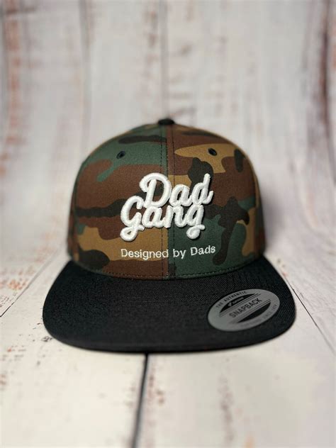 Dad Gang Camo Hat Etsy
