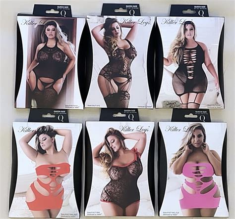 Sexy Plus Size Lingerie Fishnet Teddy Babydoll Bodystocking Sleepwears Bodysuits Ebay