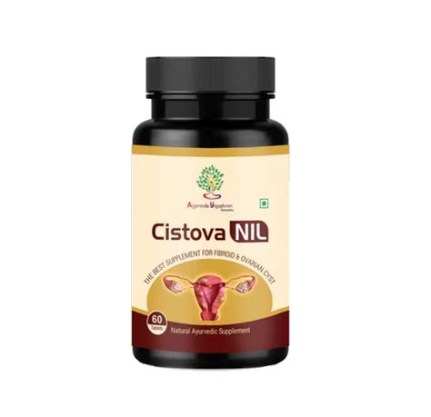 Ayurvedic Medicine For Uterine Fibroids Cistova Nil 60 Tablets At ₹ 990 Bottle In Amritsar