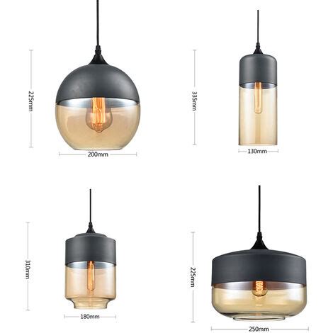 Pcak R Tro Lampe Suspension Hauteur R Glable Lustre Suspension