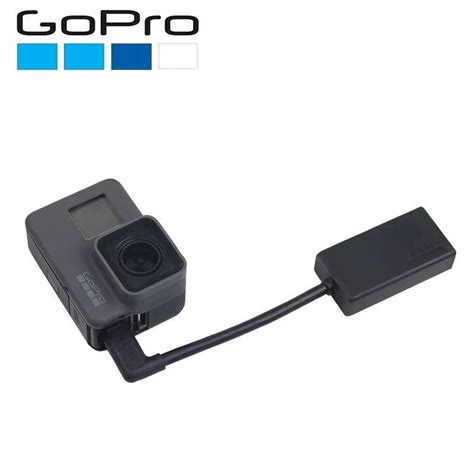 Gopro Pro Mm Mic Adapter For Hero Black Action Camera