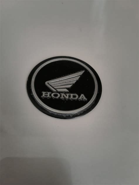 Honda Emblem Sticker (1pc), Motorcycles, Motorcycle Accessories on Carousell