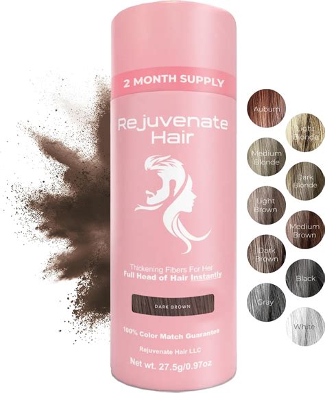 Amazon Gowwim Hair Fibers For Thinning Hair G Hair Building