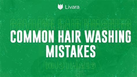 Common Hair Washing Mistakes YouTube