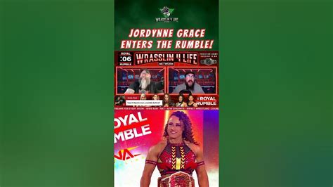 Jordynne Grace Arrives At The Royal Rumble Tnawrestling Wwe