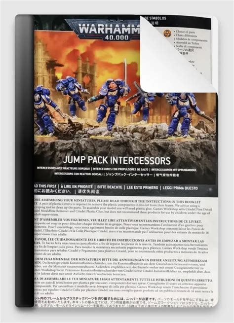 Jump Pack Intercessors Instructions Free Download Build Instructions