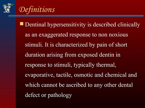 Dentinal hypersensitivity | PPT