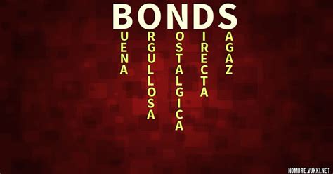 Qu Significa Bonds