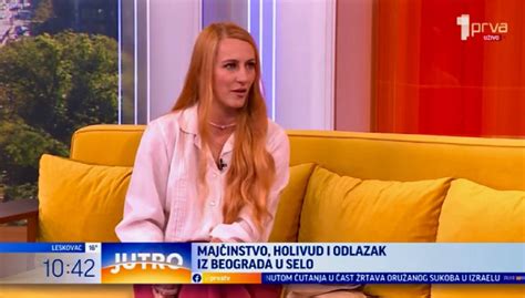 Ivana Šobot radila sa holivudskim glumcima otišla sa mužem iz Beograda